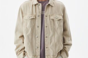 DENIM FABRIC BASIC JACKET